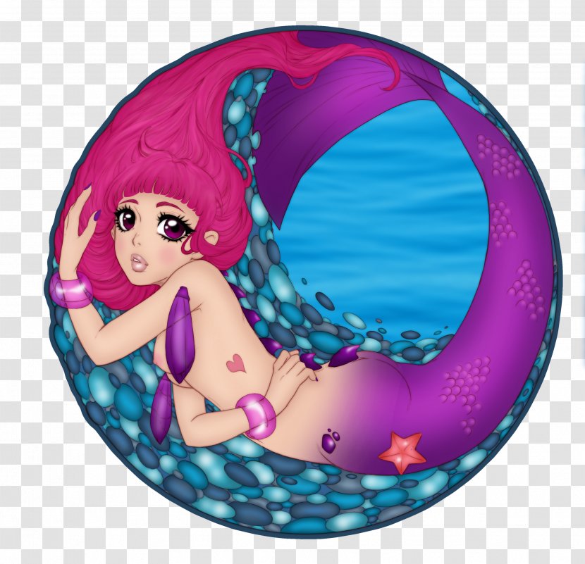 Mermaid Cartoon - Mythical Creature - Drawing Transparent PNG