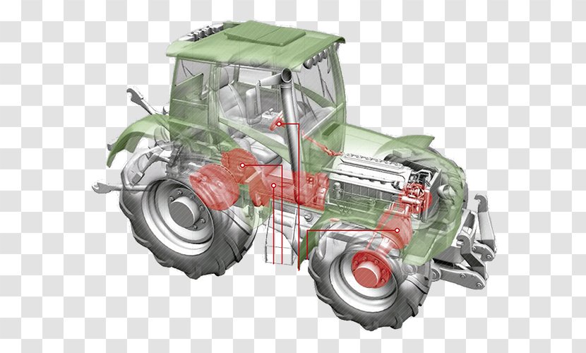 Engine Tractor Agriculture Machine Motor Vehicle - Granite Transparent PNG