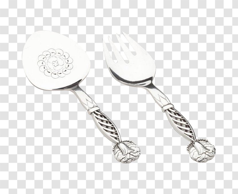 Cutlery Silver Body Jewellery Transparent PNG