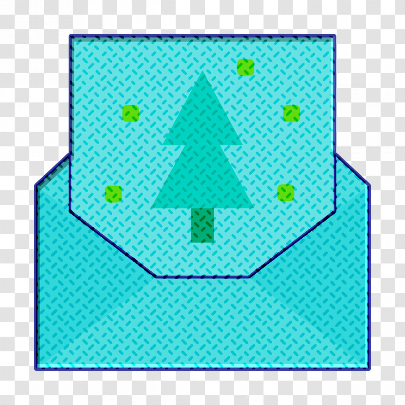 Christmas Card Icon Letter Icon Winter Icon Transparent PNG