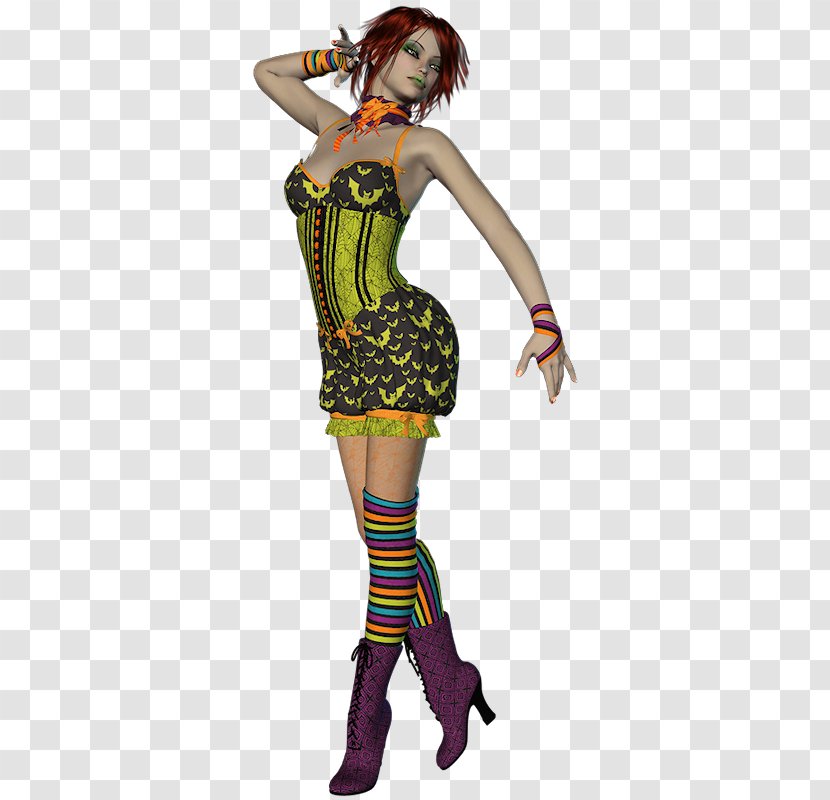 Costume Fashion Character - Yellow - Gc Transparent PNG