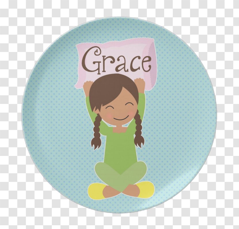 Animated Cartoon Tableware - Green - Slumber Party Transparent PNG