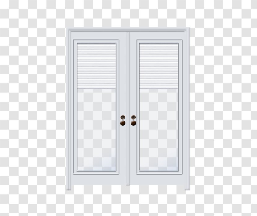 Rectangle House - Door - Window Blinds Transparent PNG