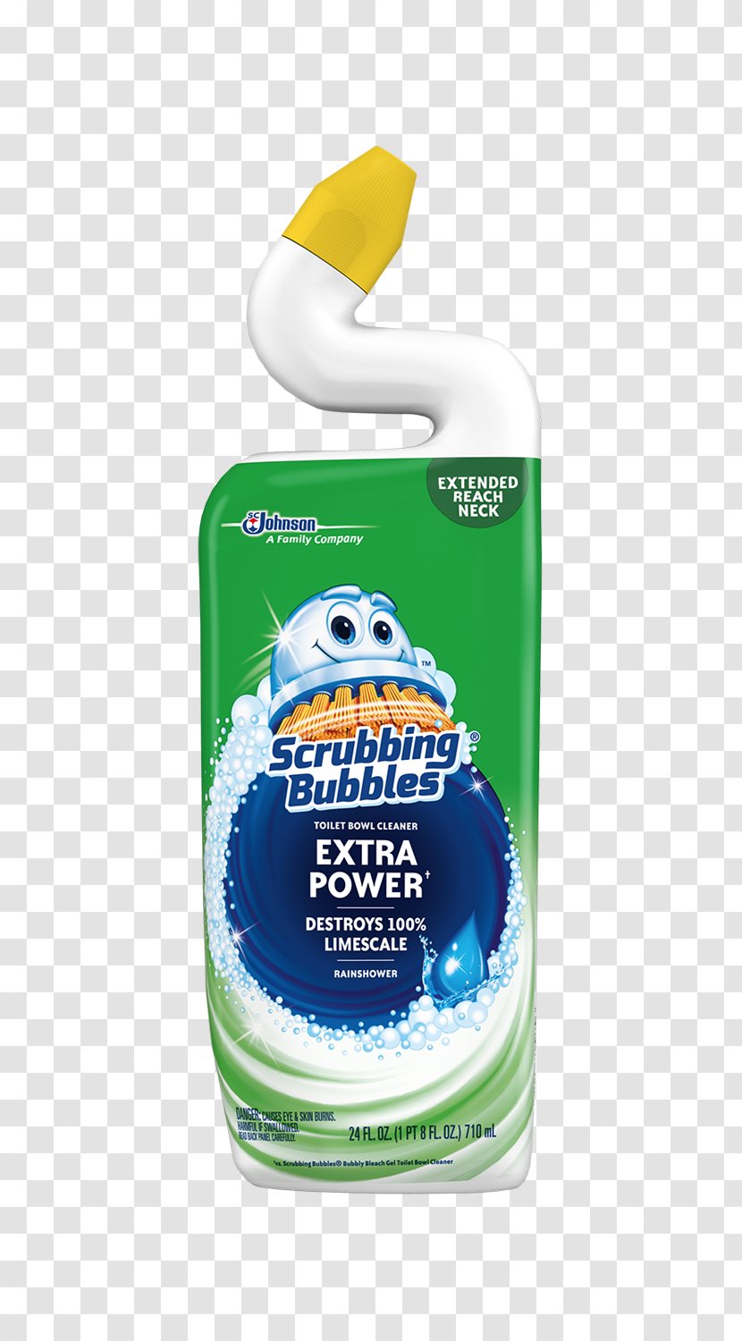 Scrubbing Bubbles Toilet Cleaner Cleaning Transparent PNG
