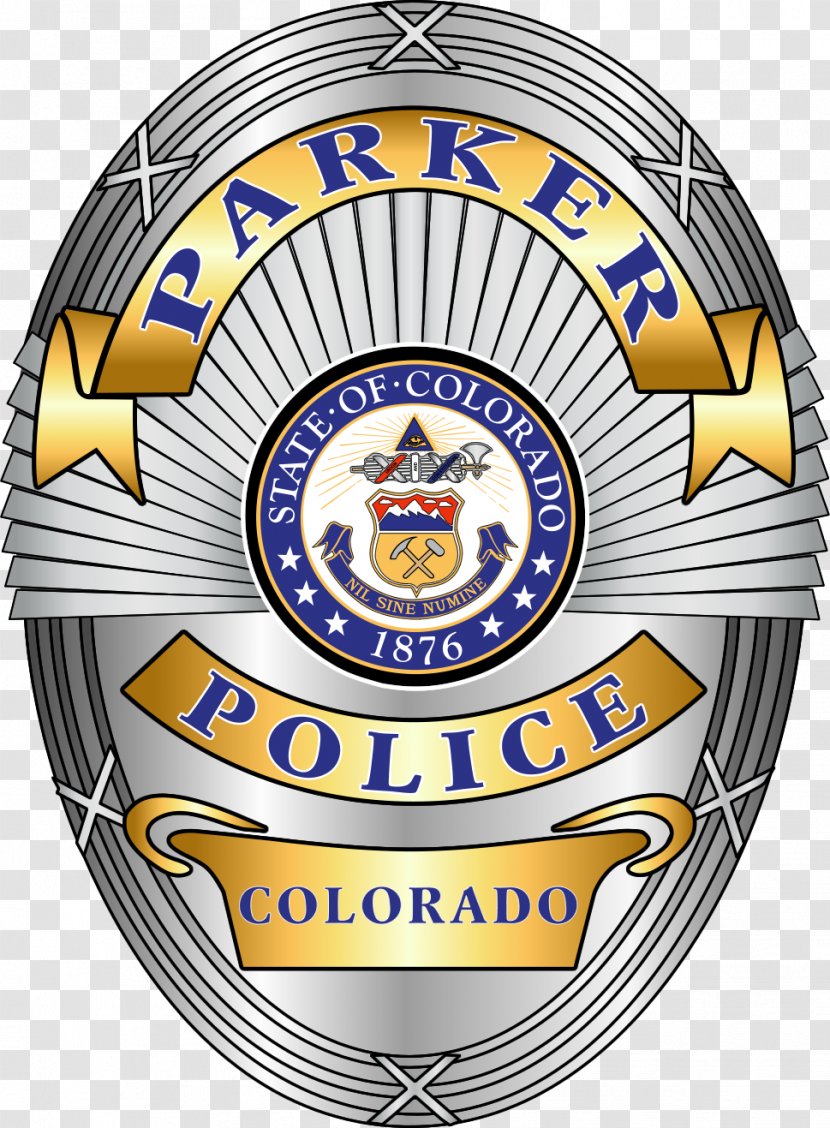 Parker Police Department Badge Officer Safety - Emergency Transparent PNG