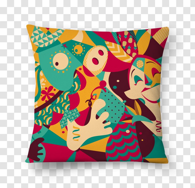 Throw Pillows Cushion Rectangle - Textile - Pillow Transparent PNG