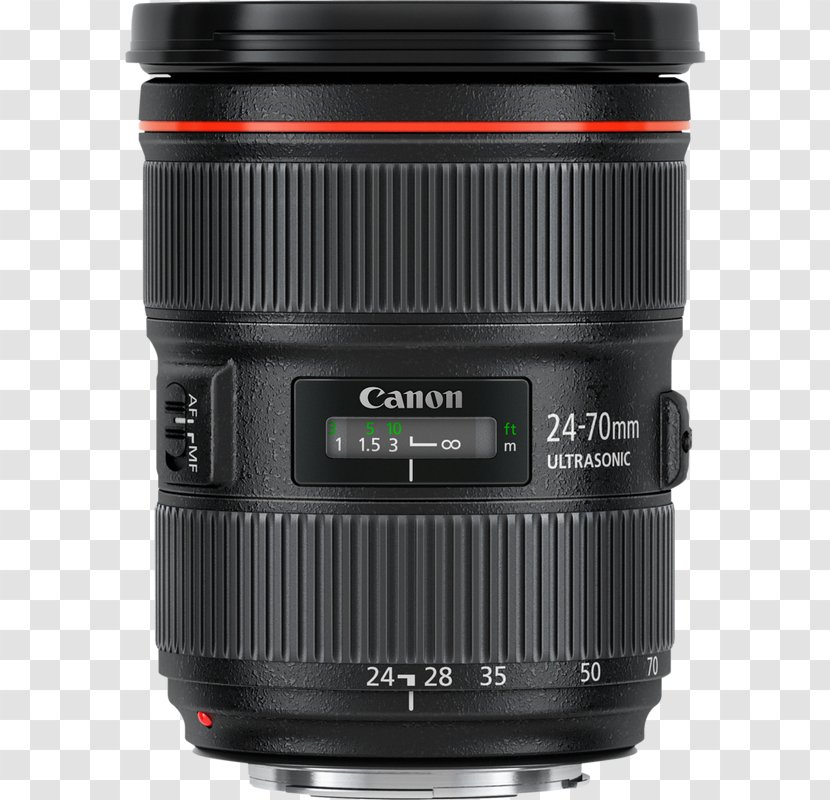 Canon EF Lens Mount 24-70mm F/2.8L II USM Camera - Cameras Optics Transparent PNG