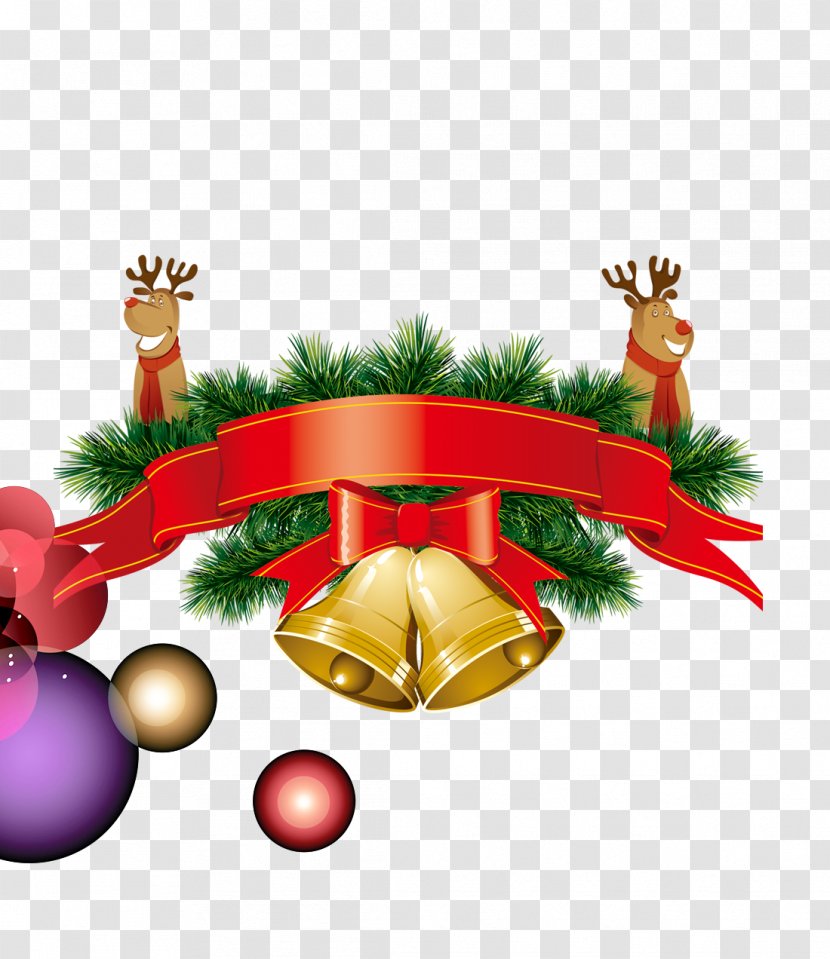 Christmas Tree Jingle Bell Ornament - And Holiday Season Transparent PNG