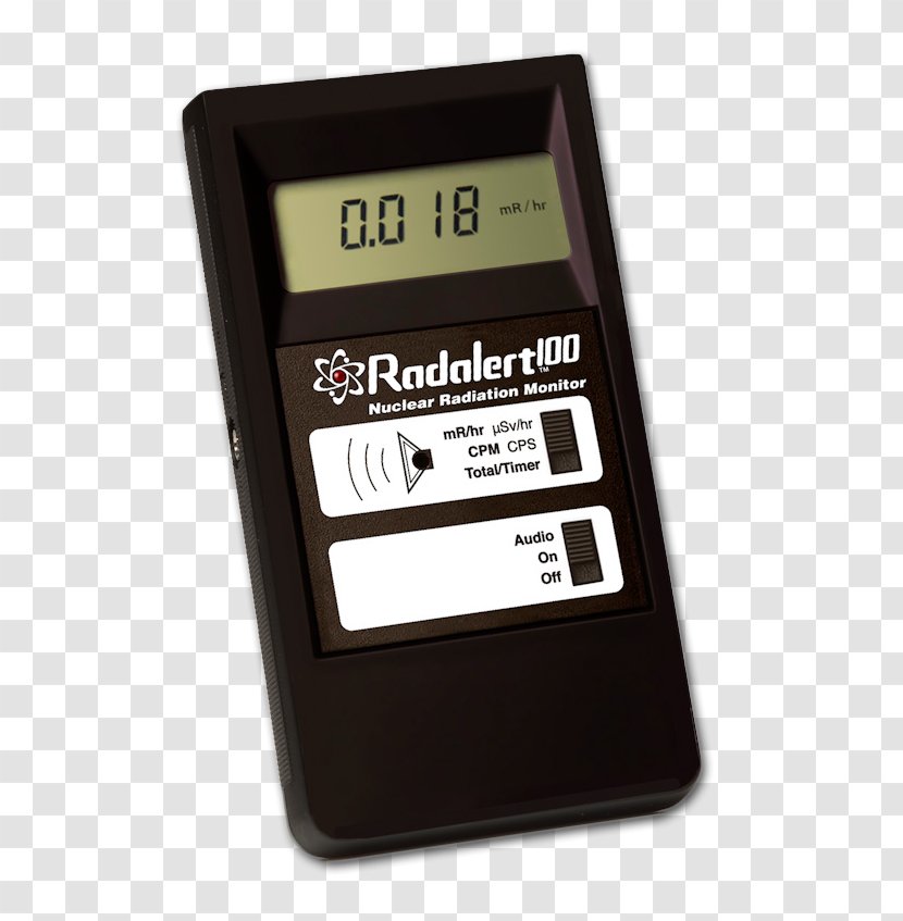 Geiger Counters Radioactive Decay X-ray Radiation Measurement - Measuring Instrument - Area Cordon Transparent PNG