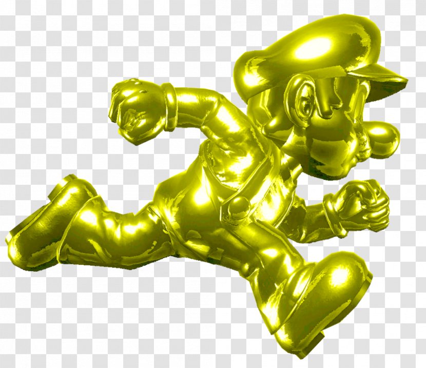 New Super Mario Bros. 2 Luigi Nintendo Gold - Ring - Bros Background Transparent PNG