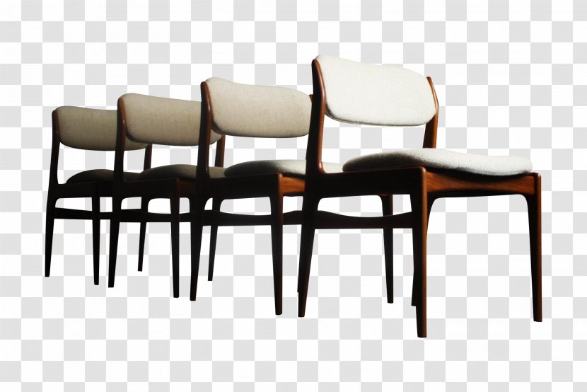 Chair Table Dining Room Danish Modern Furniture - Teak Transparent PNG