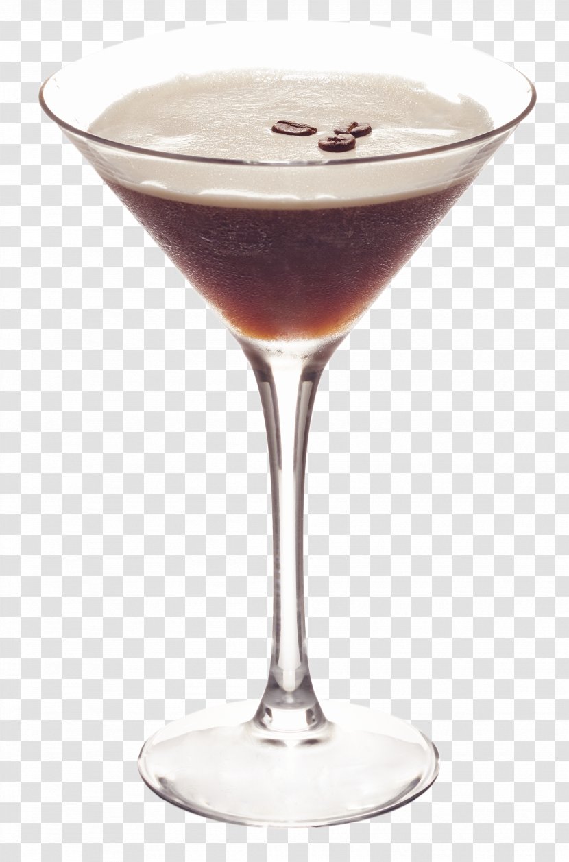 Martini Cocktail Garnish Brandy Alexander Manhattan - Glass Transparent PNG
