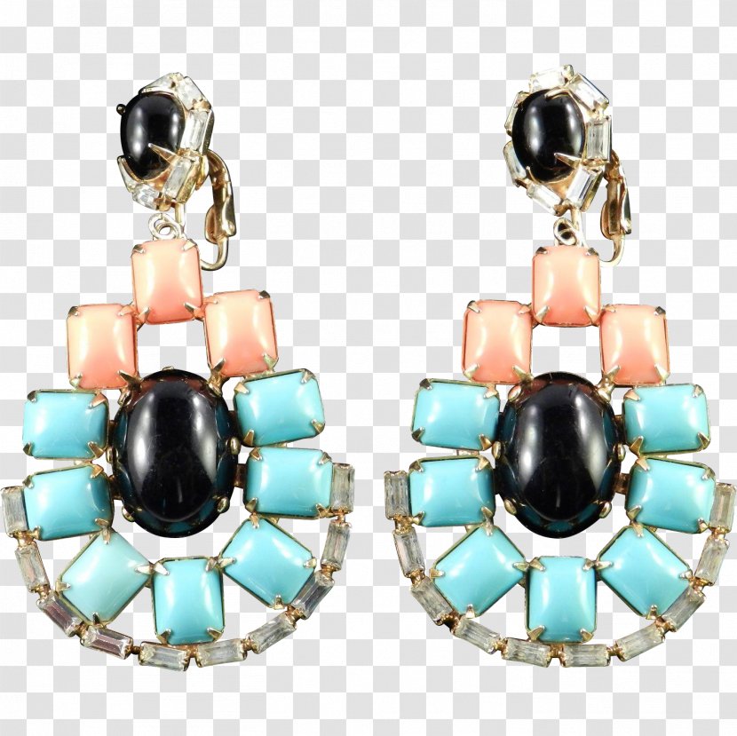 Turquoise Earring Body Jewellery Transparent PNG