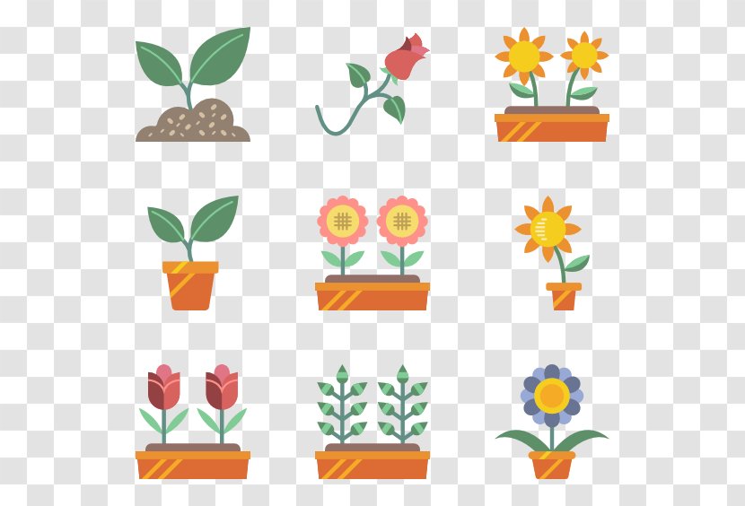 Gardening - Floral Design - Essential Vector Transparent PNG