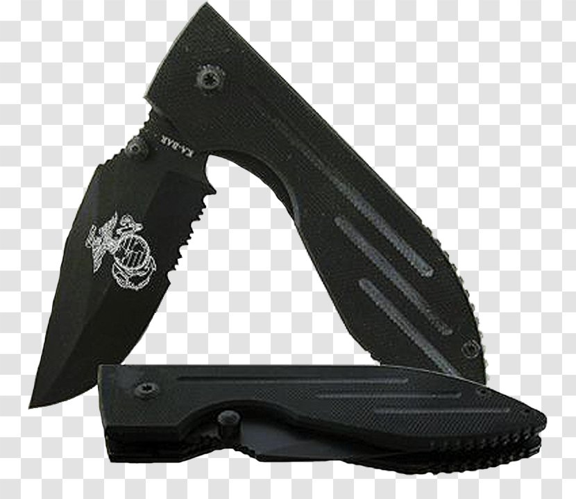 Utility Knives Hunting & Survival Knife Ka-Bar Serrated Blade Transparent PNG