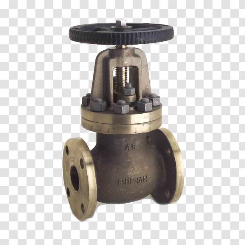 Globe Valve Gate Check Air-operated - Handwheel Transparent PNG