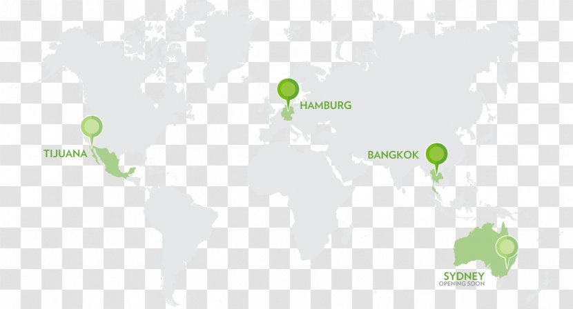 World Map Canvas Print Transparent PNG