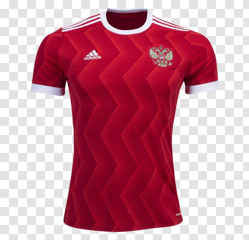 2018 FIFA World Cup Spain National Football Team Jersey Adidas Shirt - Fifa - RUSSIA Transparent PNG