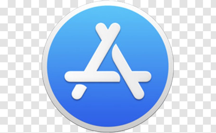 App Store Apple IOS 11 MacOS - Electric Blue Transparent PNG