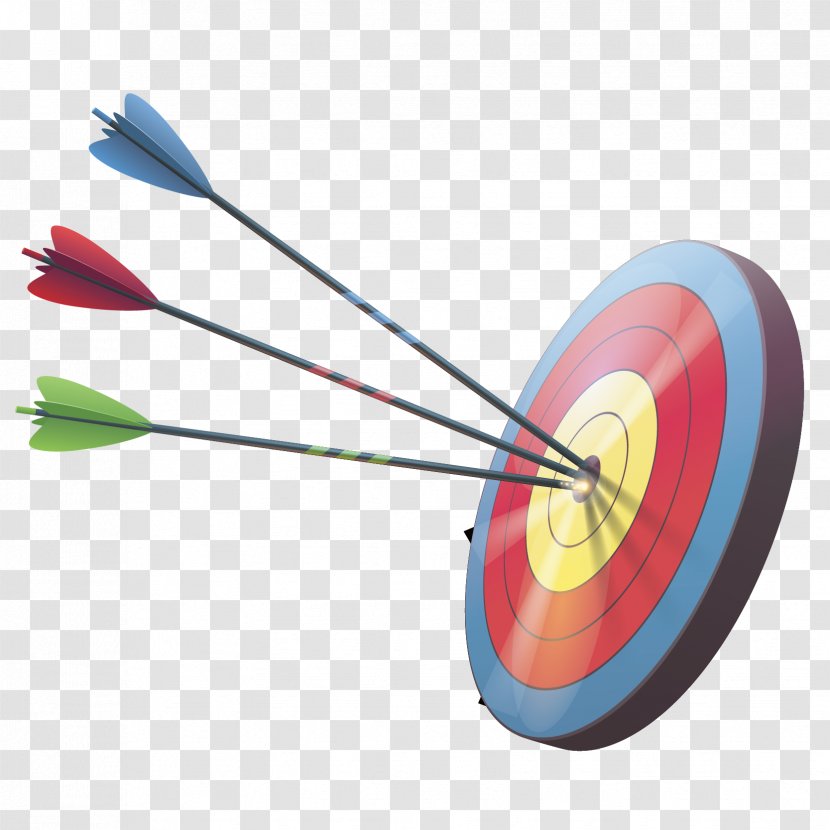 Target Archery Arrow Darts - Dart - Vector Arrows And Targets Transparent PNG