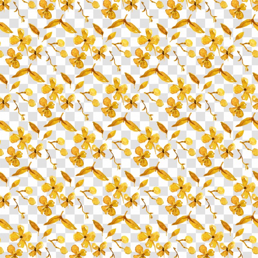 Euclidean Vector - Material - Hand Painted Background Flowers Transparent PNG