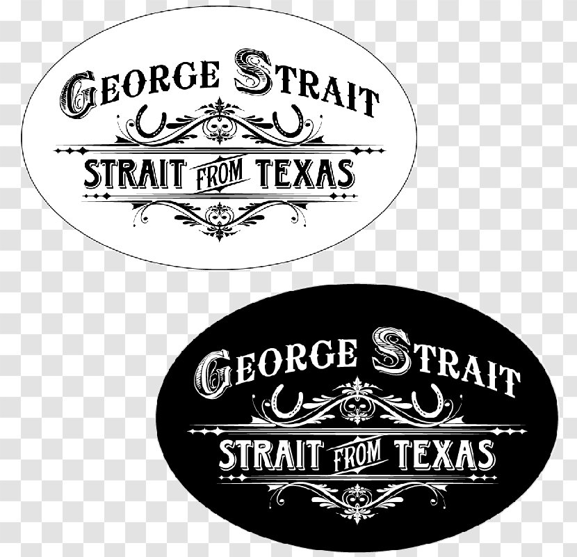Sticker Decal Label Logo - George Strait Transparent PNG