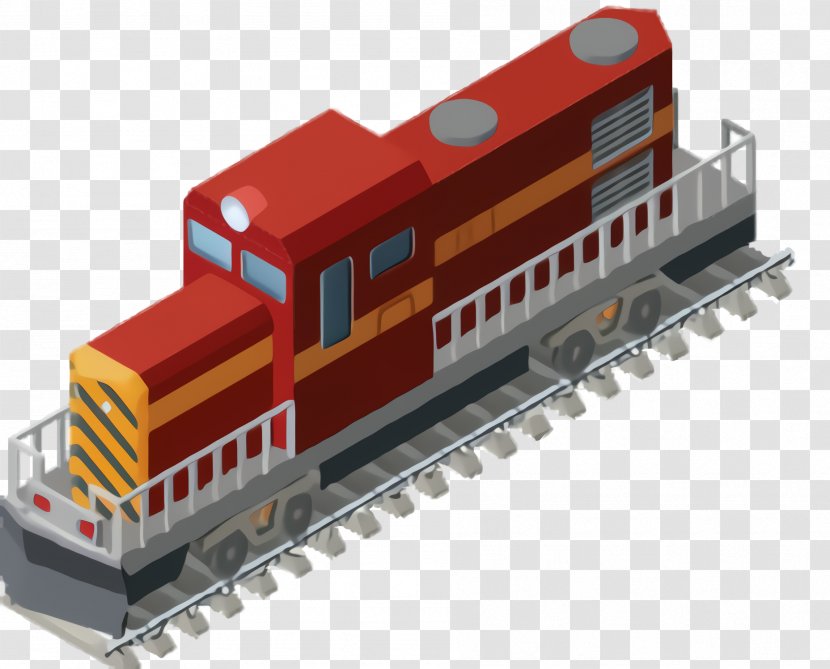 Train Cartoon - Rail Transport - Toy Rolling Transparent PNG