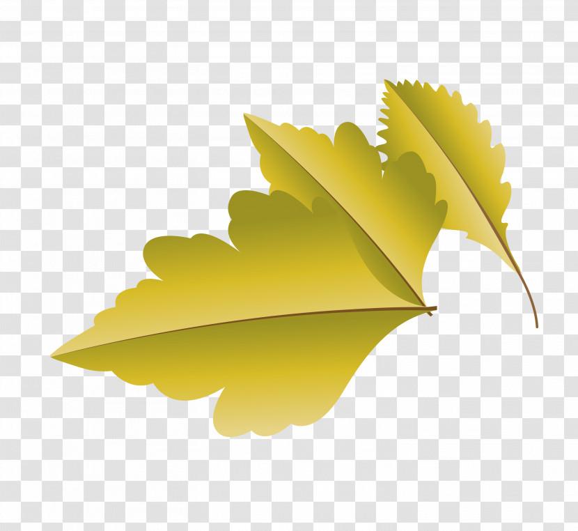 Leaf Yellow Computer M-tree Meter Transparent PNG