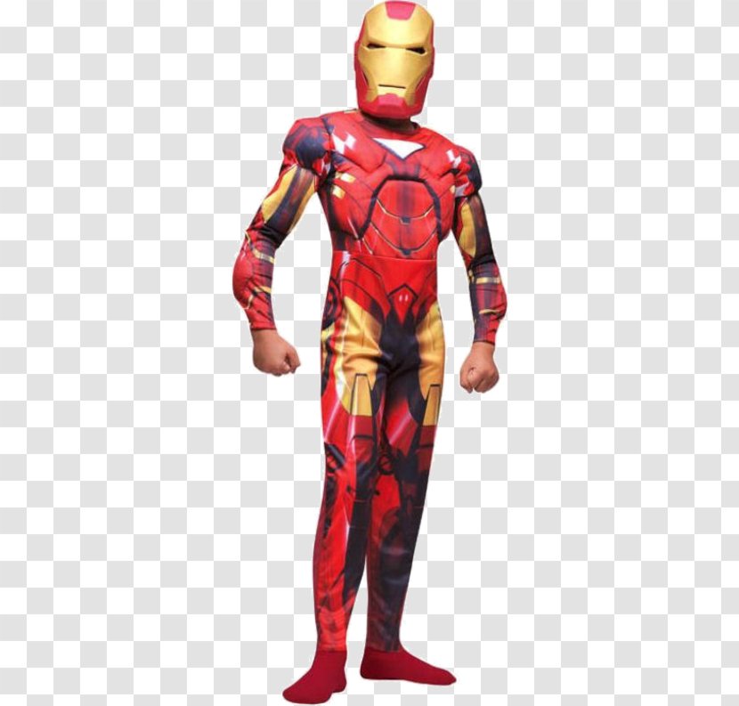 Iron Man Spider-Man Costume Disguise War Machine - Child - Heroes Transparent PNG