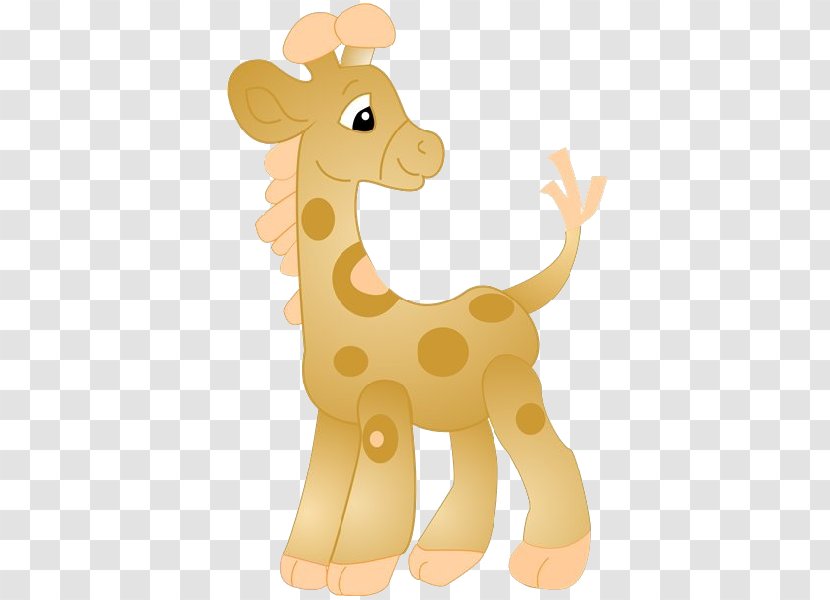 Baby Giraffes Cartoon Drawing Clip Art - Animal - Giraffe Transparent PNG