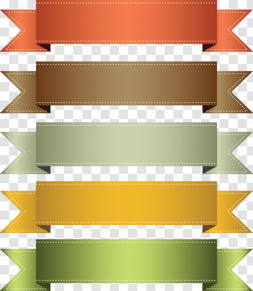 Ribbon - Label Transparent PNG