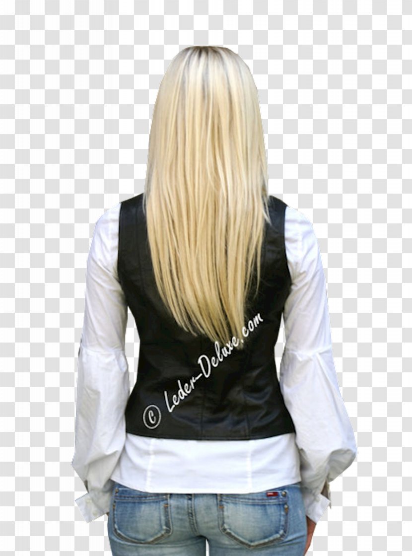 Nappa Leather Clothing Waistcoat Wig - Neck - Bullet Proof Vest Transparent PNG