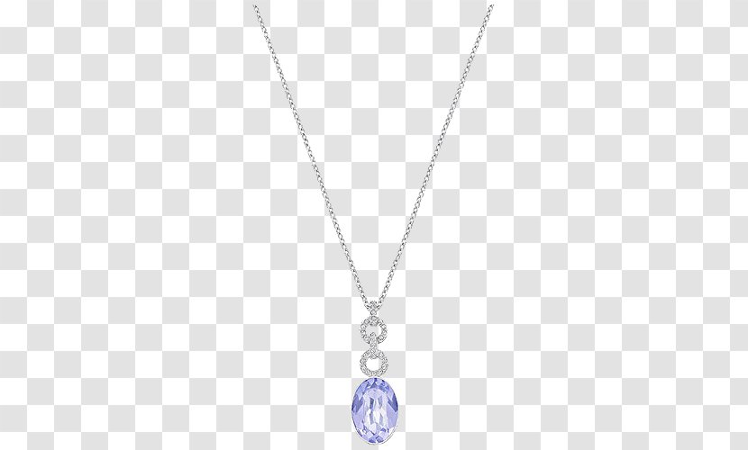 Earring Locket Necklace Jewellery Swarovski AG - Designer - Jewelry Women Purple Transparent PNG