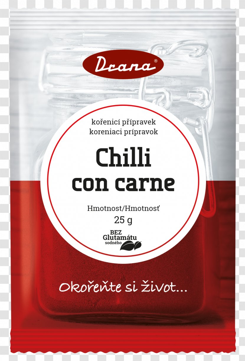Chili Con Carne Mletá Masa 500g Spice Product Gram - Chilli Transparent PNG