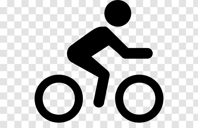 Cycling Bicycle Sport Mountain Biking - Silhouette Transparent PNG