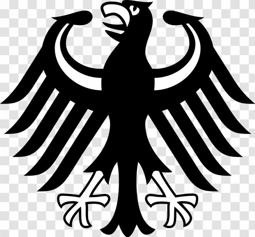 Coat Of Arms Germany Weimar Republic Reichsadler German Empire - Silhouette - Eagle Transparent PNG