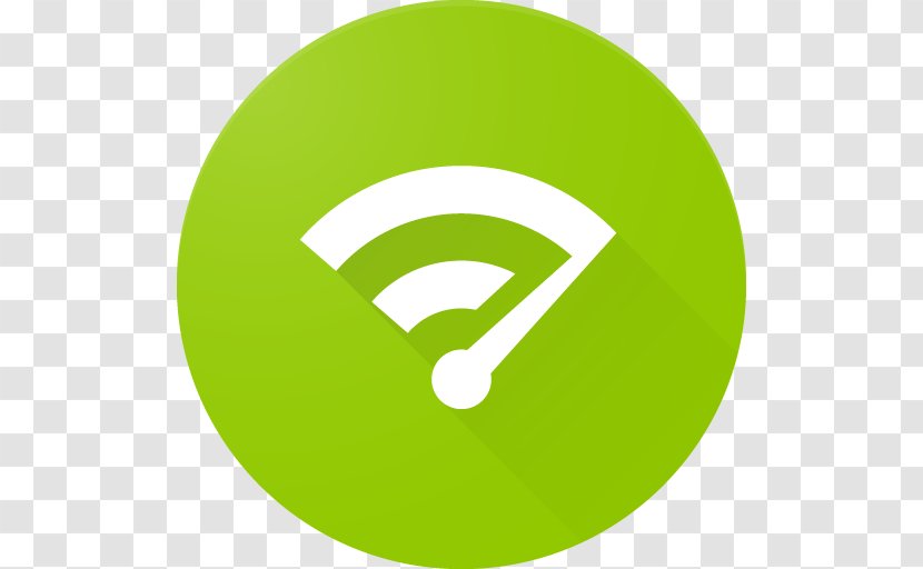 Speedtest.net Internet Download Real Speed - Yellow - Android Transparent PNG