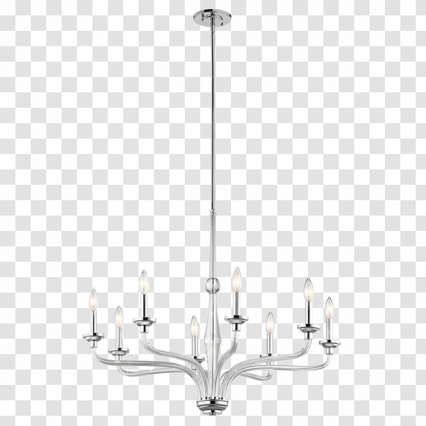 Lighting Chandelier Light Fixture Incandescent Bulb - Room - European Crystal Chandeliers Transparent PNG