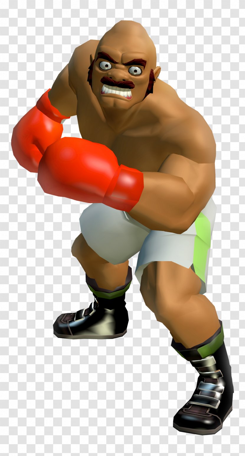 Super Punch-Out!! Captain Rainbow Bald Bull Wii Transparent PNG