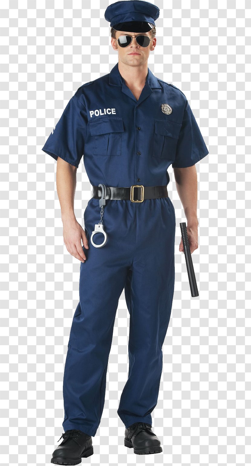 Costume T-shirt Police Officer Clothing Amazon.com - Official - Policeman Transparent PNG