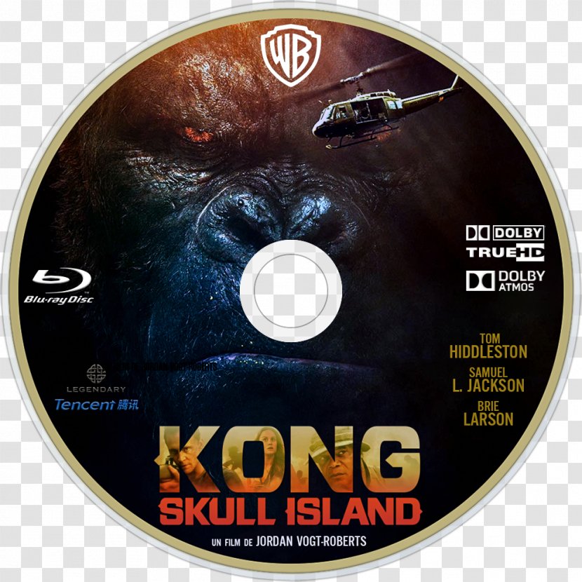 Compact Disc Blu-ray 0 Film Disk Image - Kong Skull Island Transparent PNG