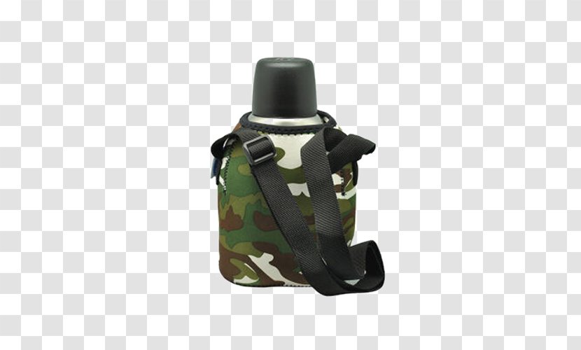 Water Bottle Canteen - Portable Outdoor Travel Kettle Military Transparent PNG