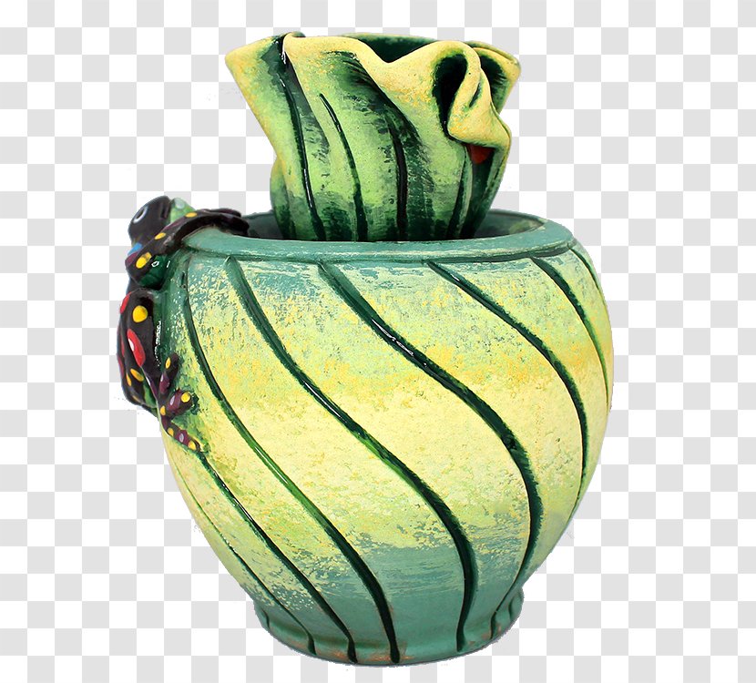Pelophylax Nigromaculatus Vase Ceramic Frog Pottery - Fauna Transparent PNG