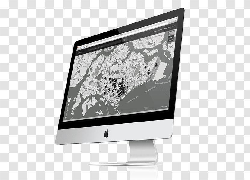 Computer Monitors Output Device Video Multimedia Monitor Accessory - Screen - Singapore Landmark Transparent PNG