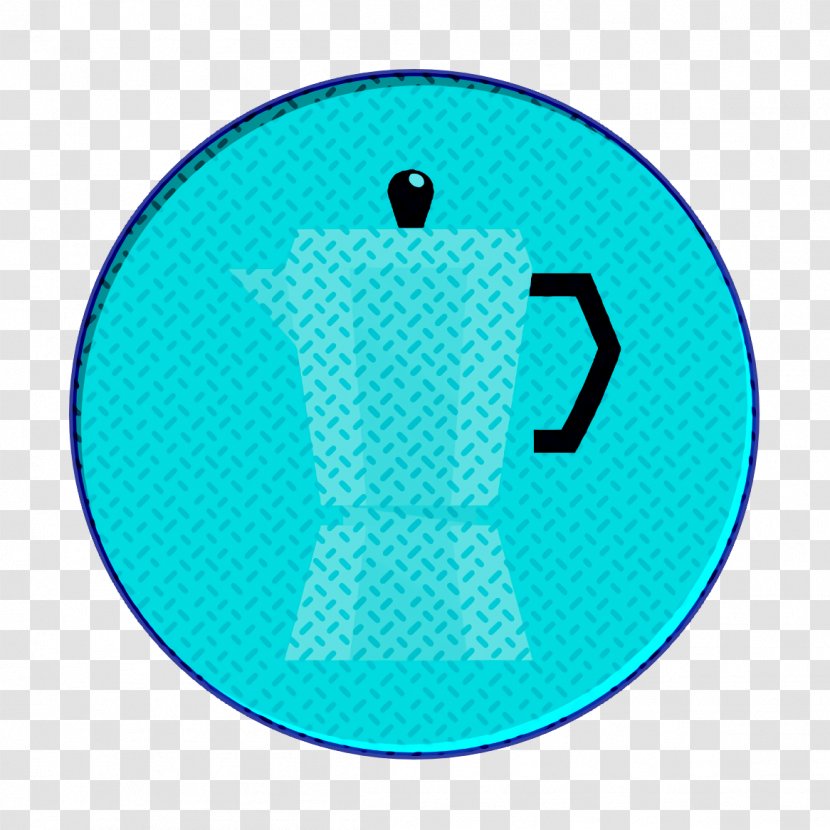 Cafe Icon Coffee Drink - Teal - Turquoise Transparent PNG