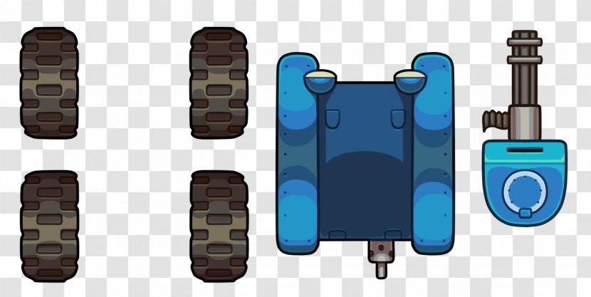 Tank Animation Gun Turret Sprite - Cartoon Transparent PNG