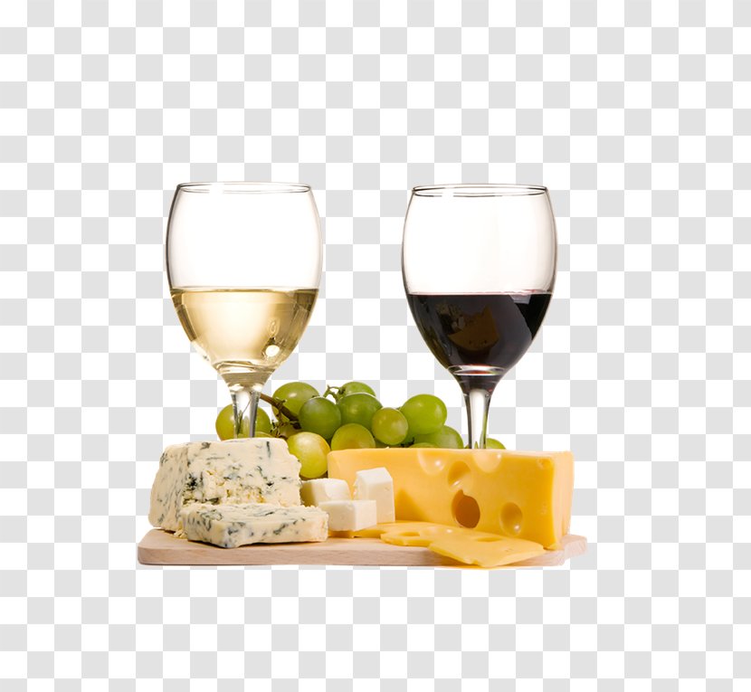 Wine Glass White Dessert Cheese - Tableware Transparent PNG