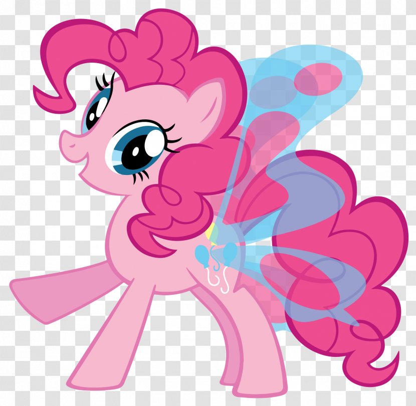 Pinkie Pie Pony Rarity Twilight Sparkle Rainbow Dash - Watercolor - My Little Transparent PNG