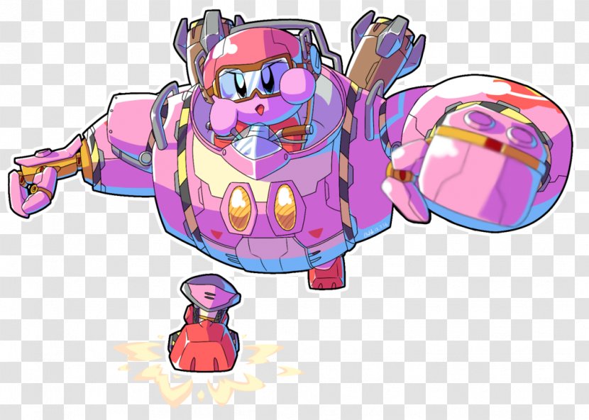 Kirby: Planet Robobot DeviantArt Fan Art - Cartoon - Kirby 64 Transparent PNG