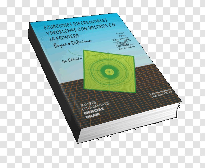 Elementary Differential Equations And Boundary Value Problems Ecuaciones Diferenciales Con Aplicaciones De Modelado - Book Transparent PNG